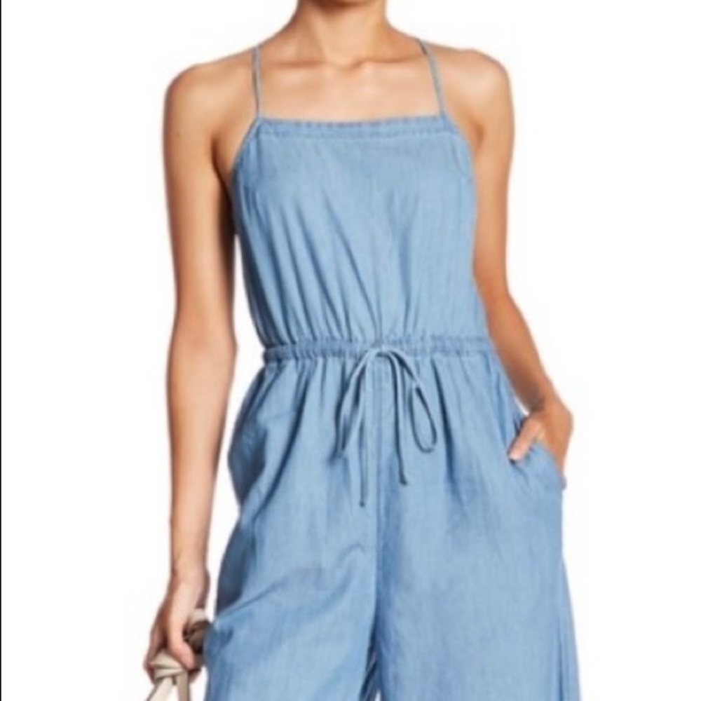 Abound Nordstrom Wide Leg Jumpsuit Cotton